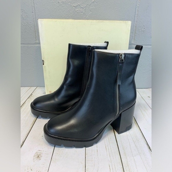 Esprit Perlina Memory Foam Heeled Women's Boots, Color Black, Size 8, NIB - Picture 3 of 4